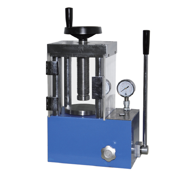24T Manual Hydualic Powder Pellet Press Machine with Safety Cover