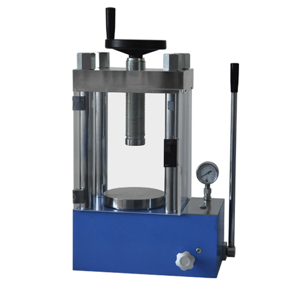 60T Benchtop Manual Hydrualic Powder Pellet Press with Safety Cover