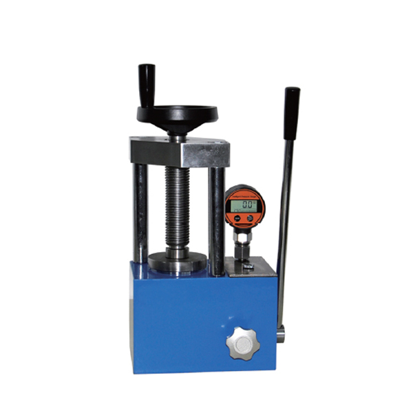 5T Manual Hydraulic Pellet Press with Digital Pressure Guage