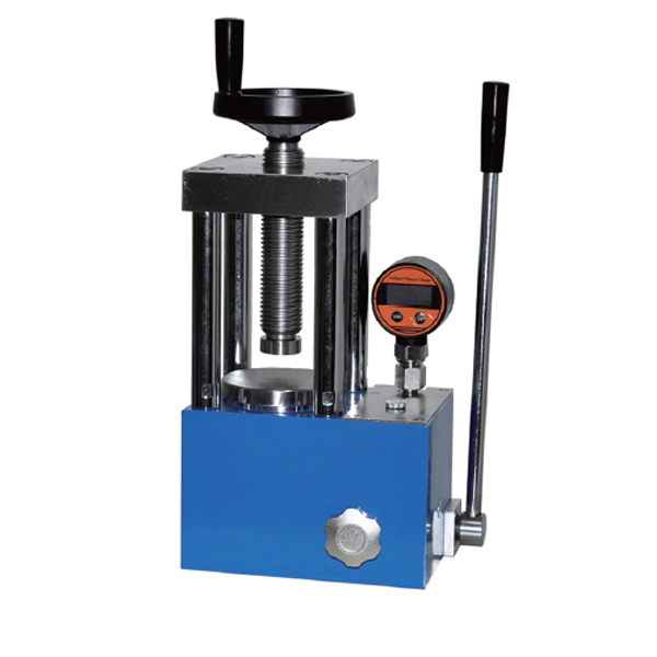 24T Manual Hydraulic Laboratory Press with Digital Pressure Gauge