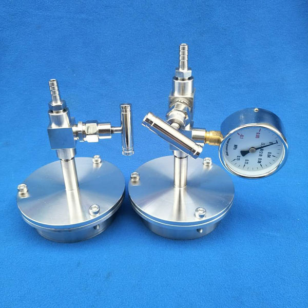60mm dia Tube Furnace Vacuum Sealing Assembly Flange