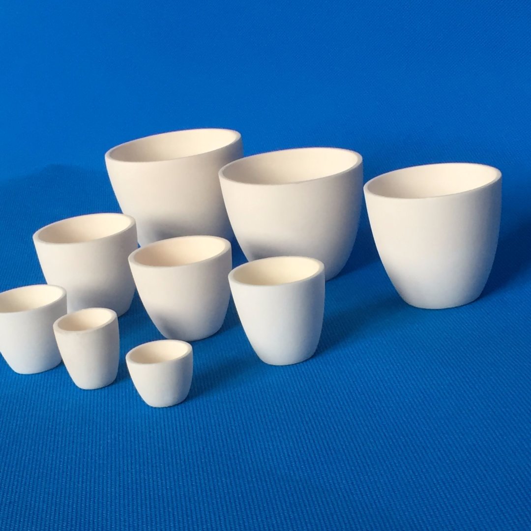 Arc Shape Alumina Crucible