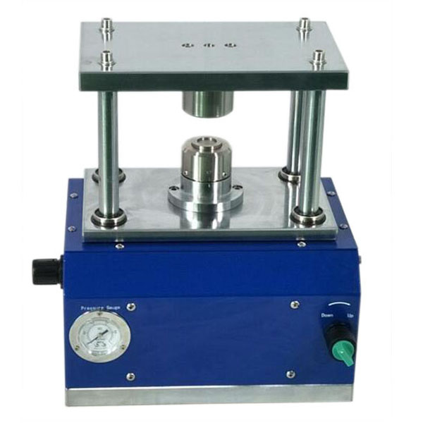 Gas Driven Pneumatic Coin Cell Case crimping machine