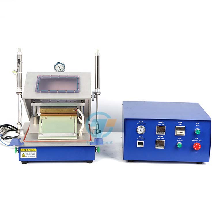 Sealer for Top/Side & Final Vacuum Standing & Sealing for Pouch Cell 