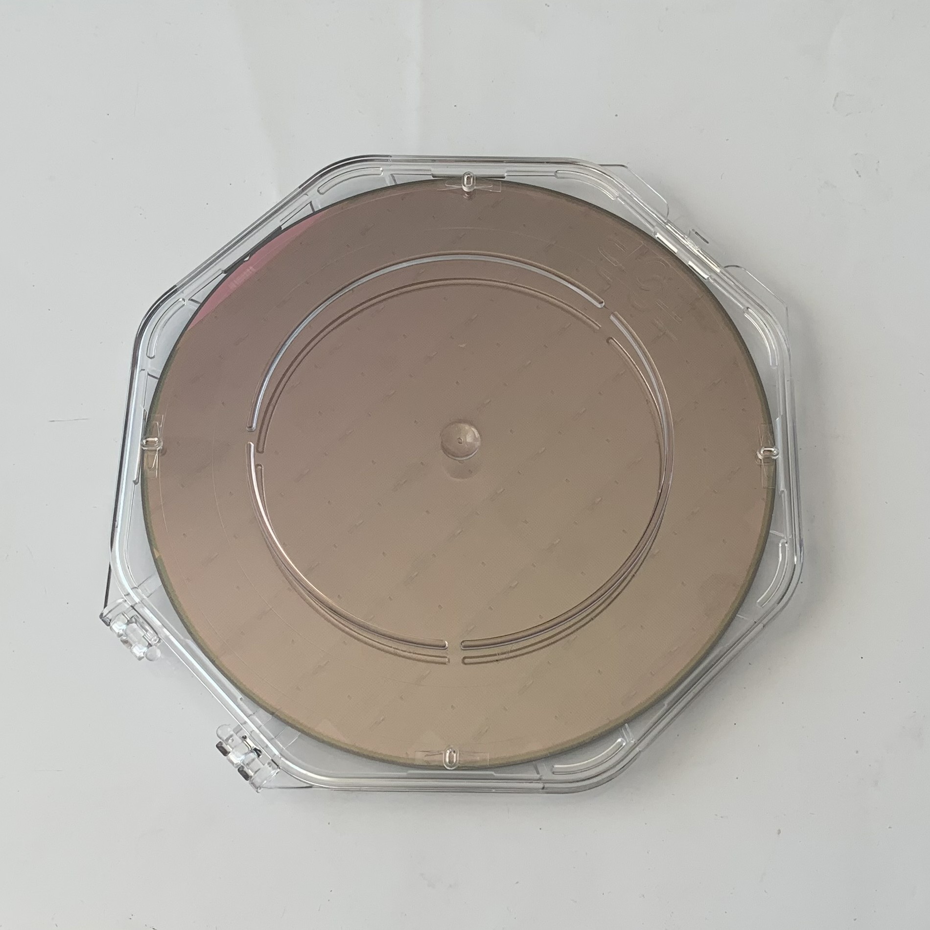 8" Diameter Single Wafer Container