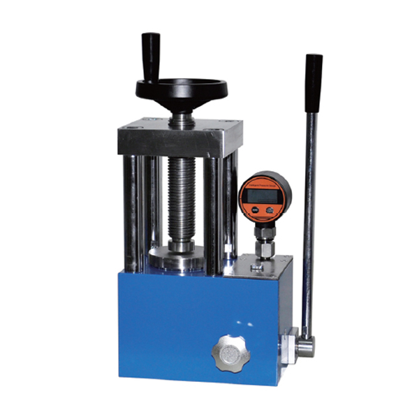 15T Laboratory Manual Hydraulic Press with Digital Pressure Gauge 