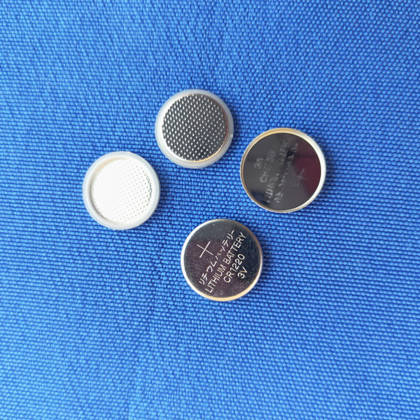 CR1220 Stainless Steel Coin Cell Cases (12.5 d x 2 mm) with Seal O-rings