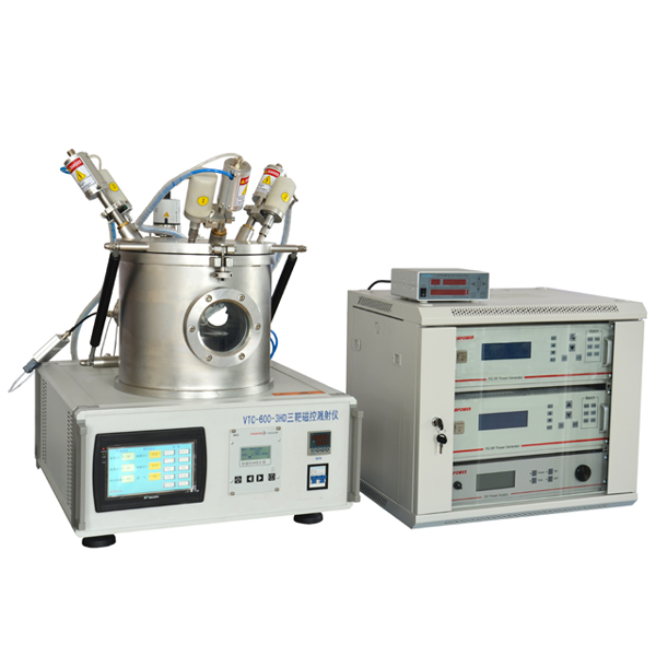 Plasma Sputtering Coater with Three Sputtering Sources