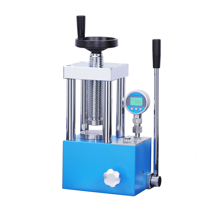15T Laboratory Manual Hydraulic Press with Digital Pressure Gauge 